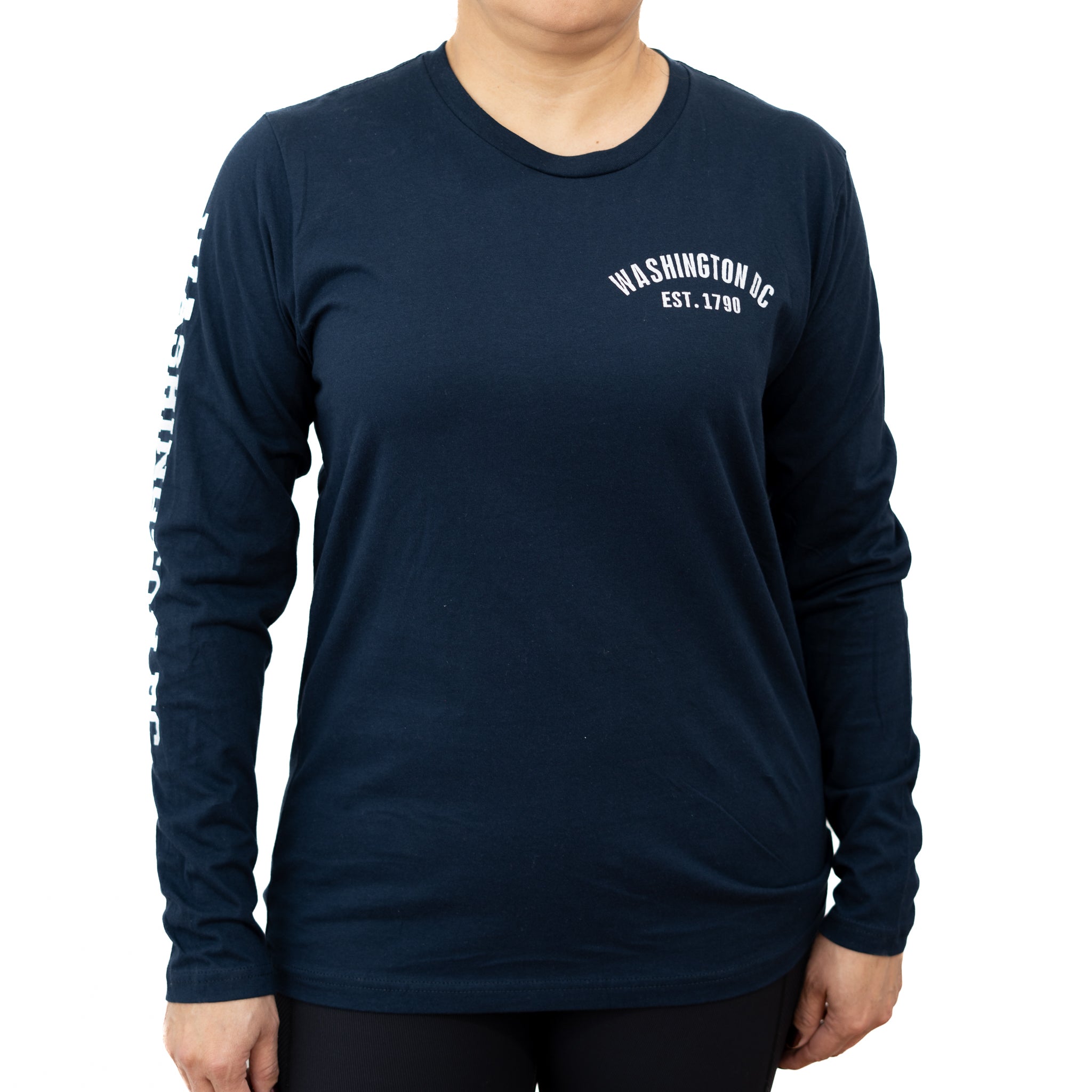 Washington DC Long Sleeve T-Shirt (Multiple Colors)