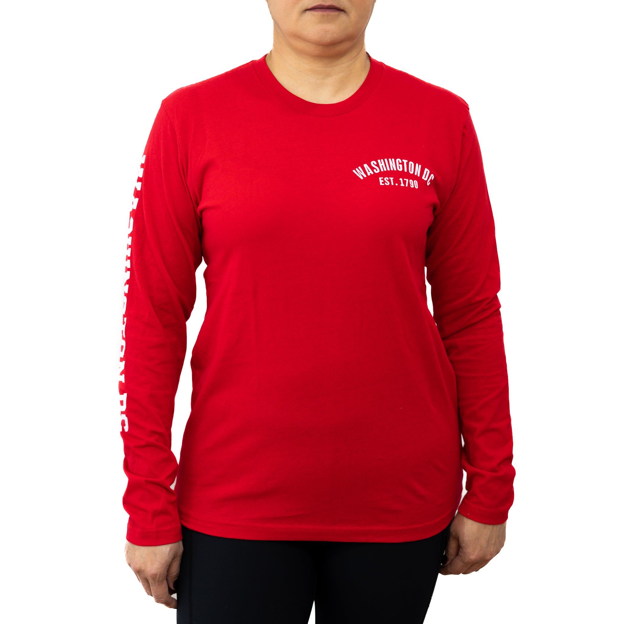 Washington DC Long Sleeve T-Shirt (Multiple Colors)