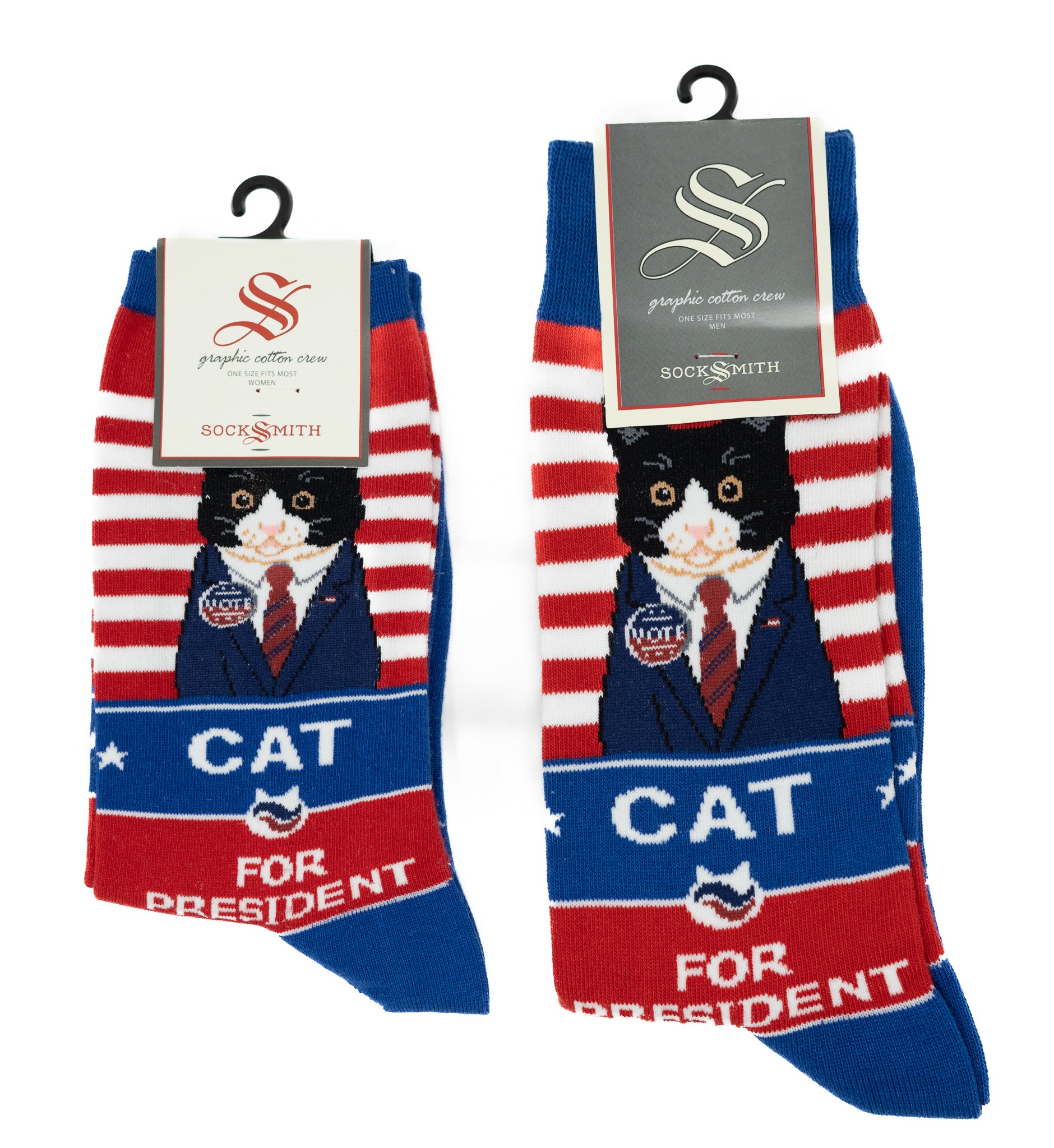 Cat For President Socks