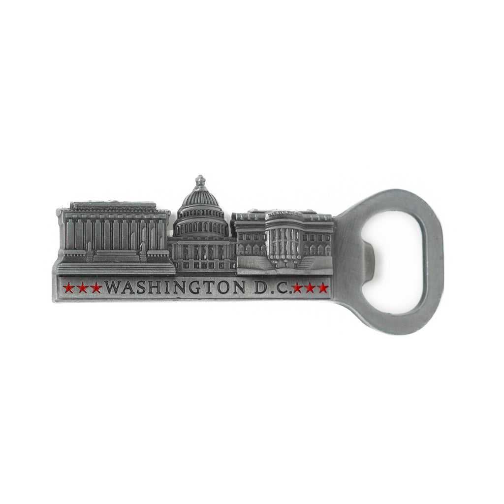 Washington D.C. Monuments Bottle Opener Magnet