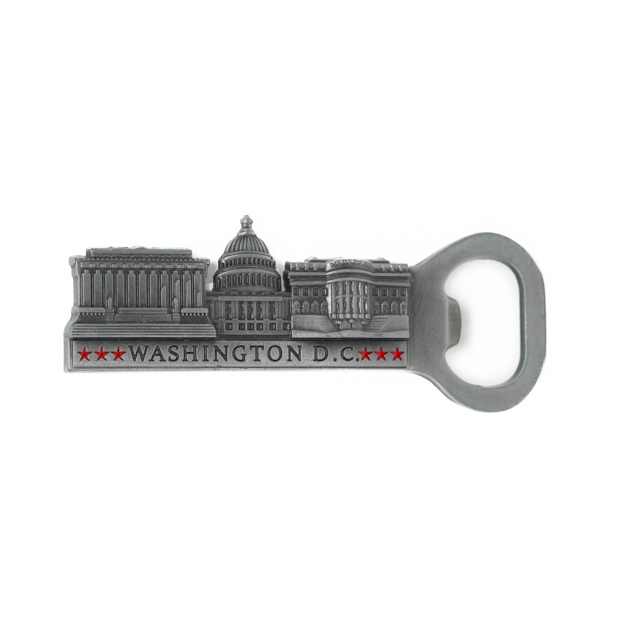 Washington D.C. Monuments Bottle Opener Magnet