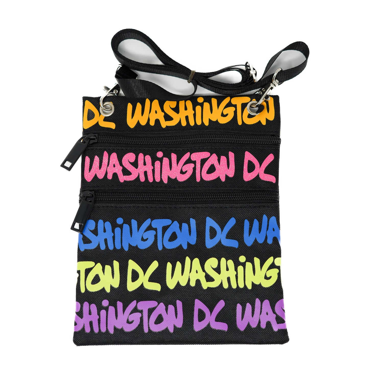Washington D.C. Graffiti Crossbody Bag