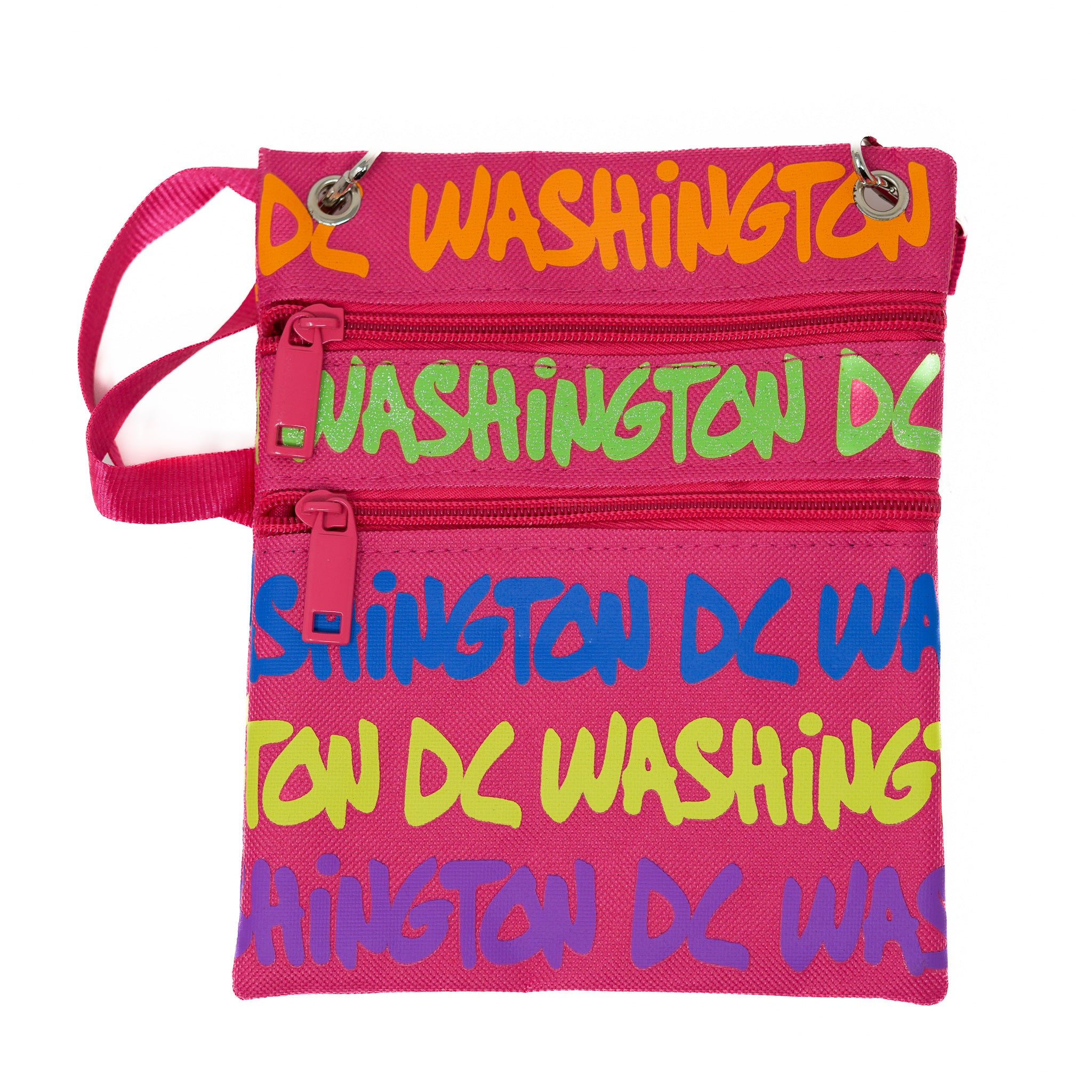 Washington D.C. Graffiti Crossbody Bag