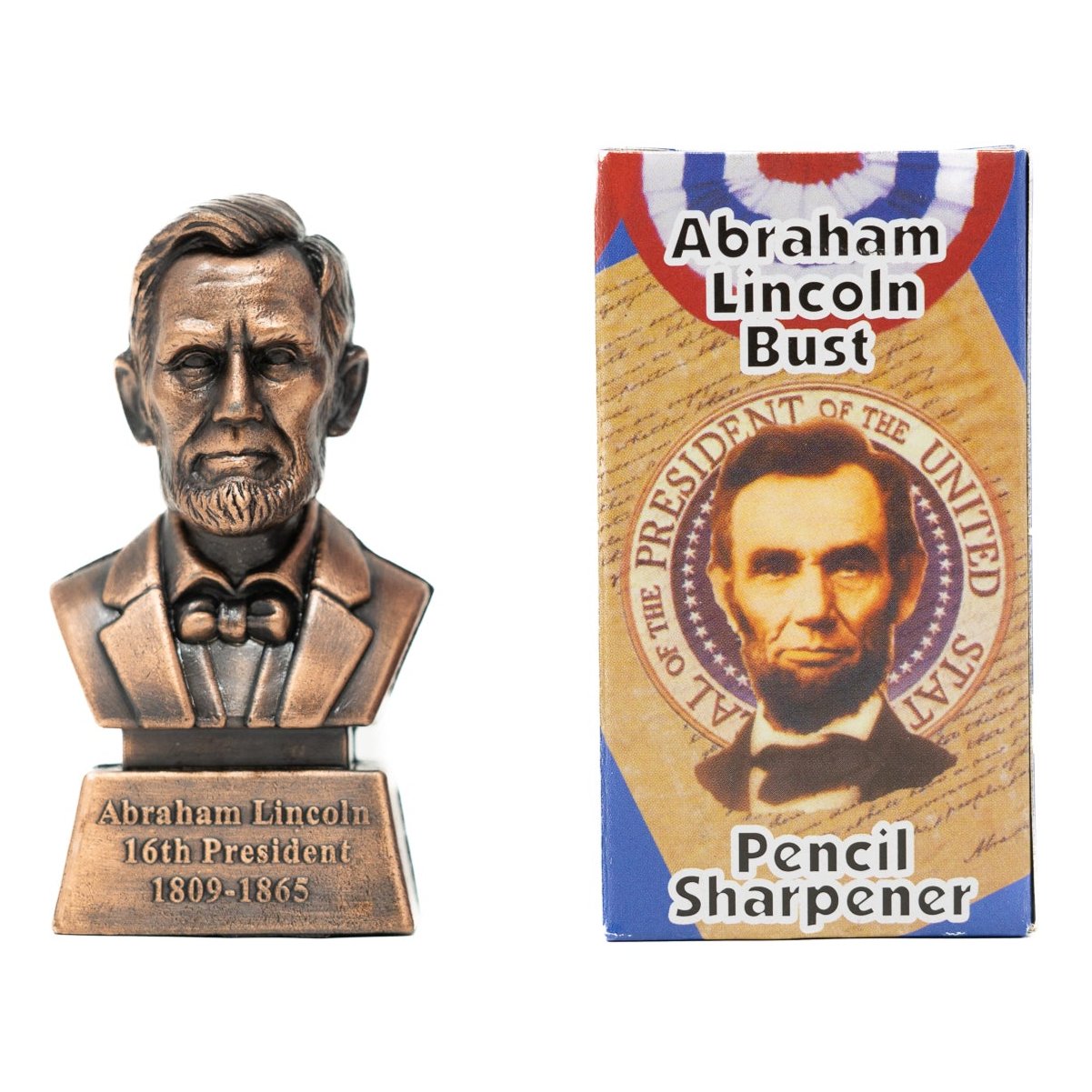Abraham Lincoln Pencil Sharpener (2 Styles)
