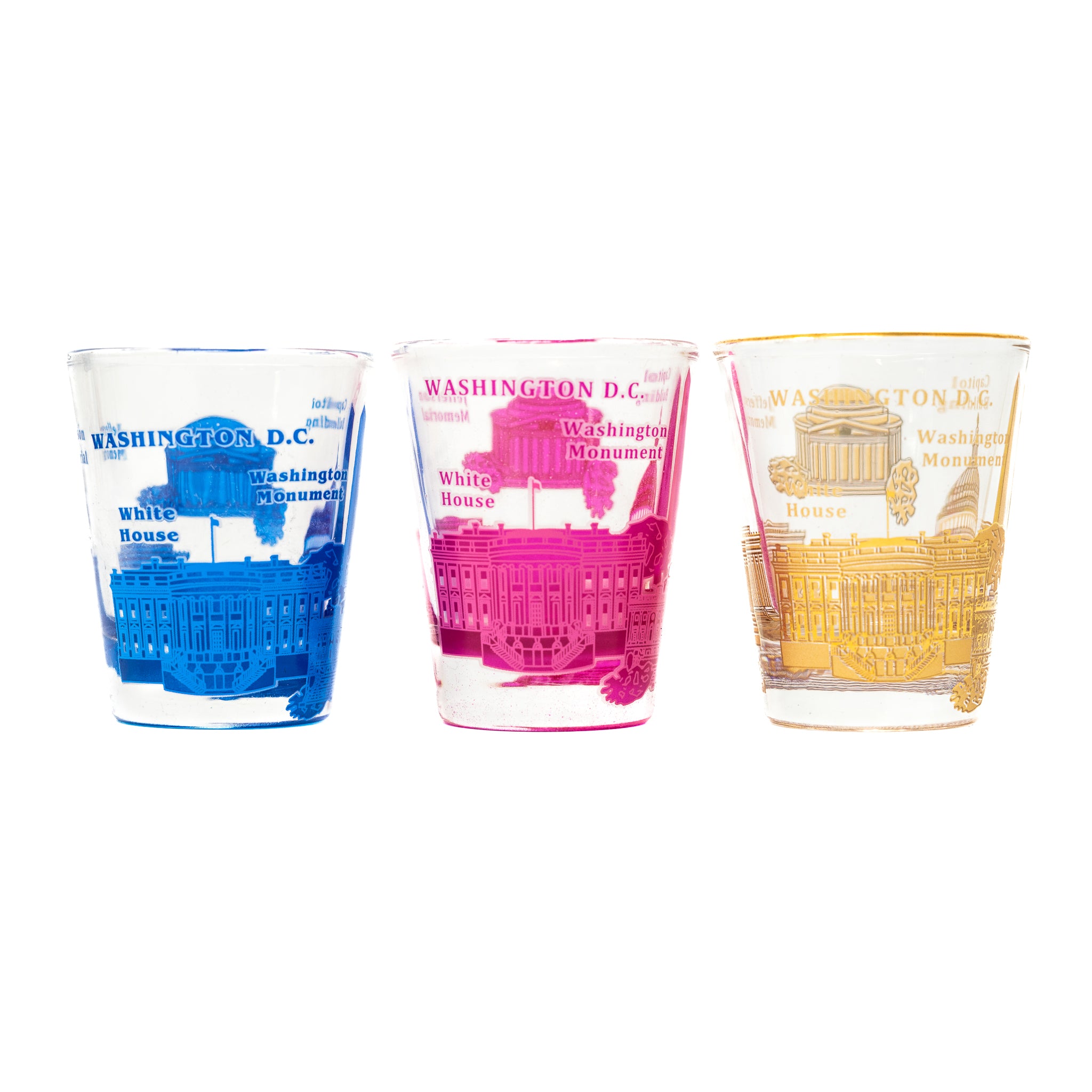Washington DC Souvenir Shot Glass (3 Colors)