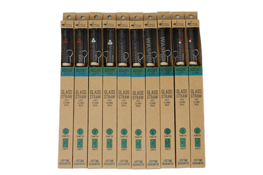 Washington DC Glass Straw (5 Styles)