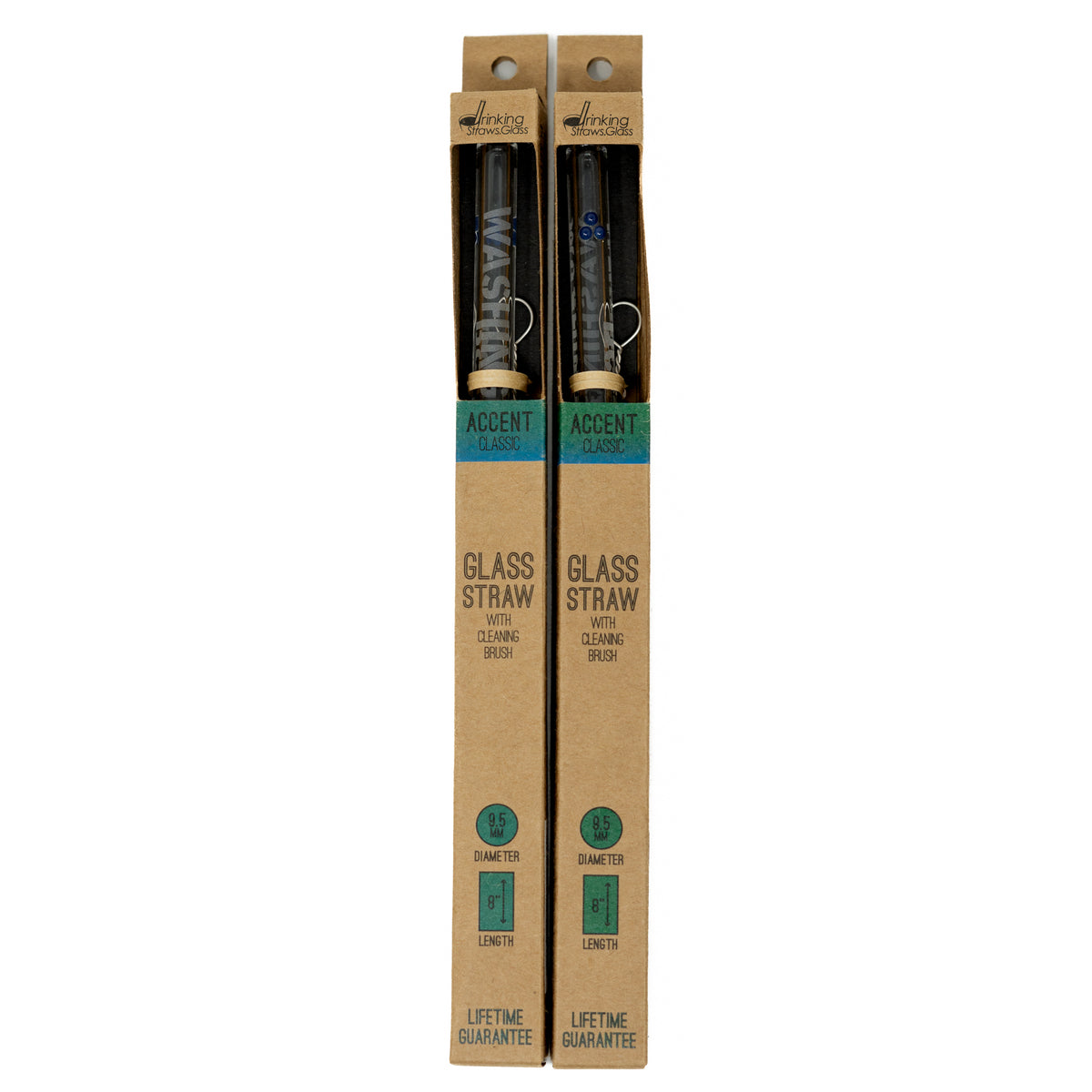 Washington DC Glass Straw (5 Styles)