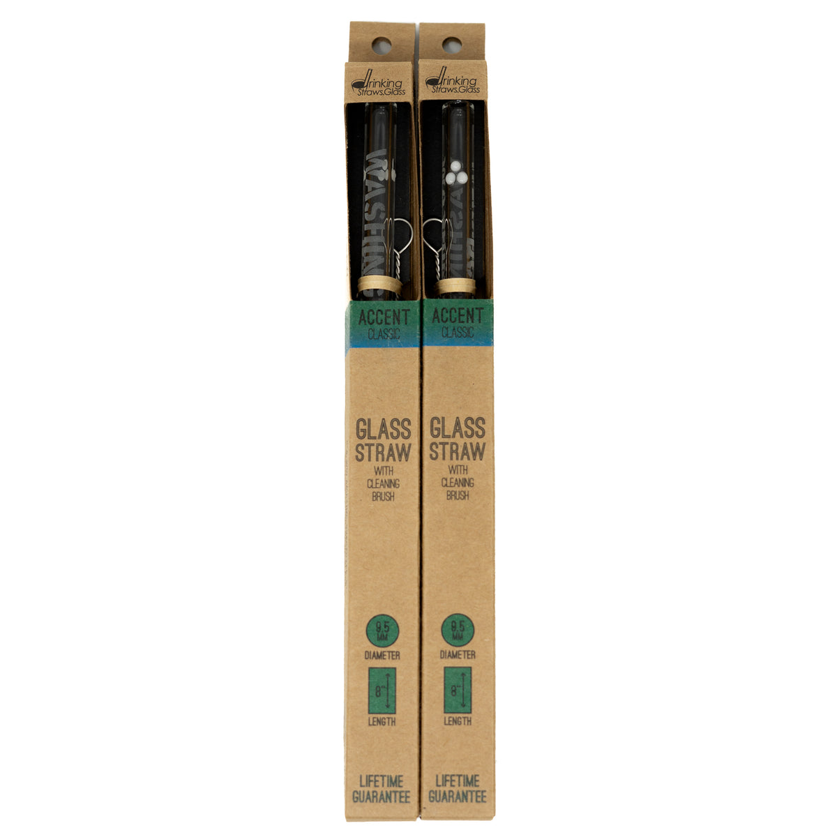 Washington DC Glass Straw (5 Styles)