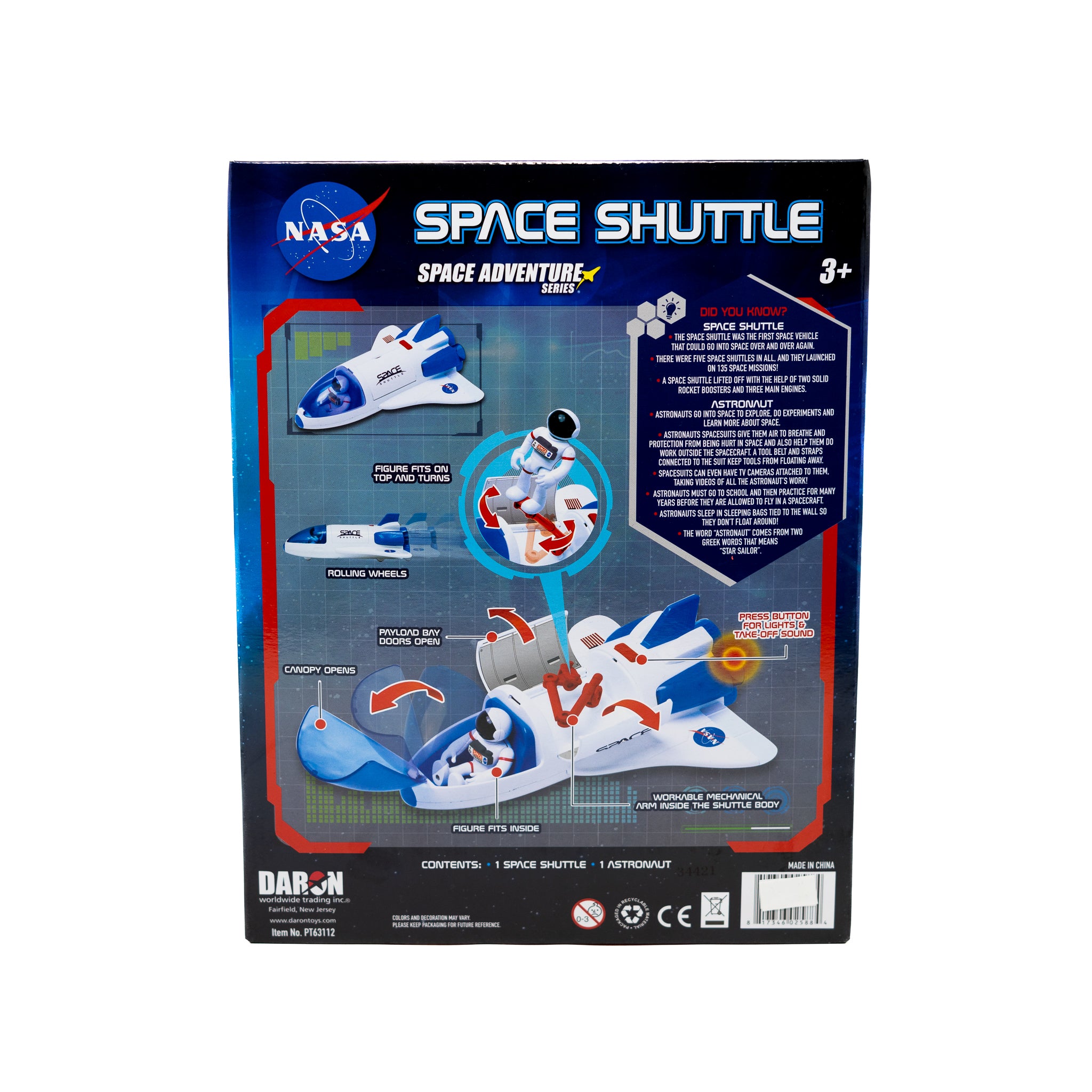 NASA Space Shuttle Toy
