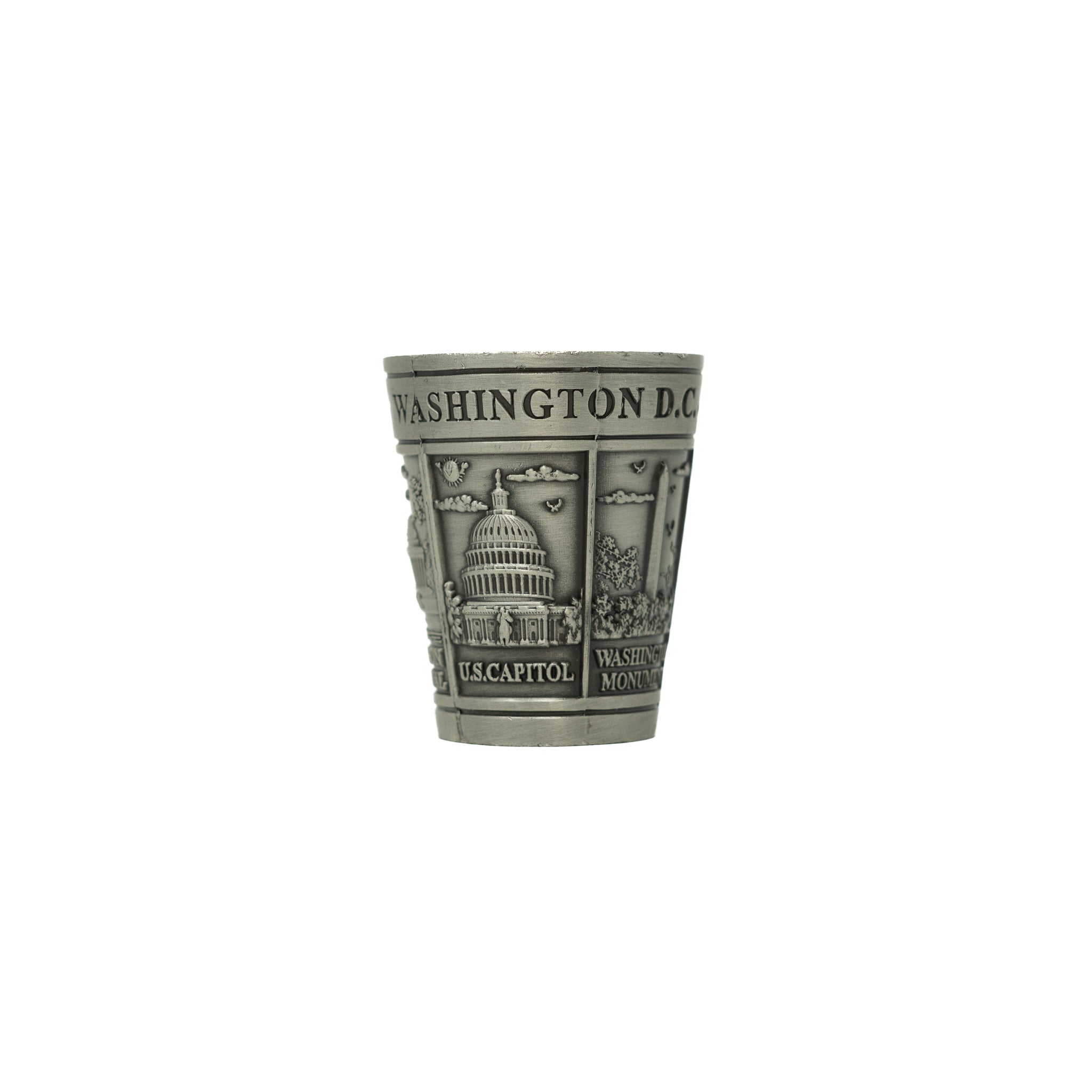 Metal Washington DC Shot Glasses (5 Colors)