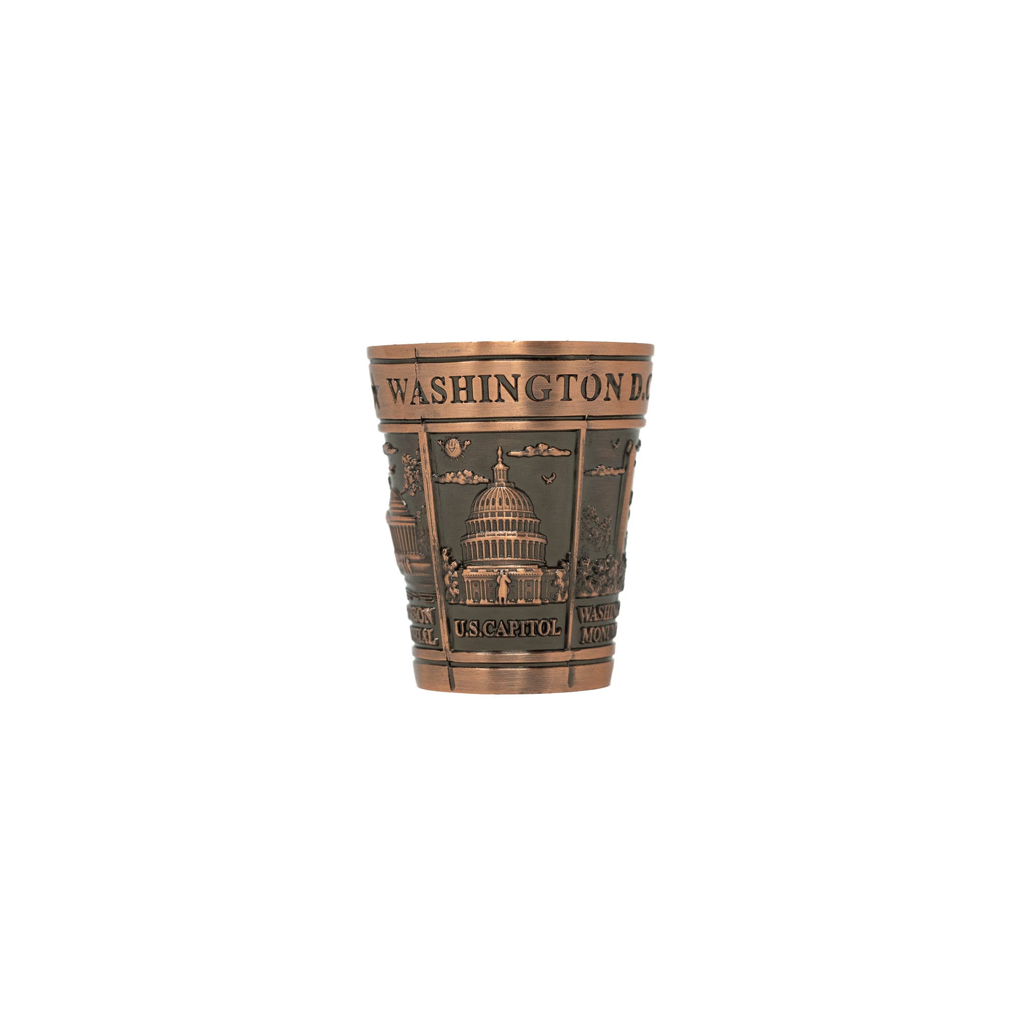 Metal Washington DC Shot Glasses (5 Colors)