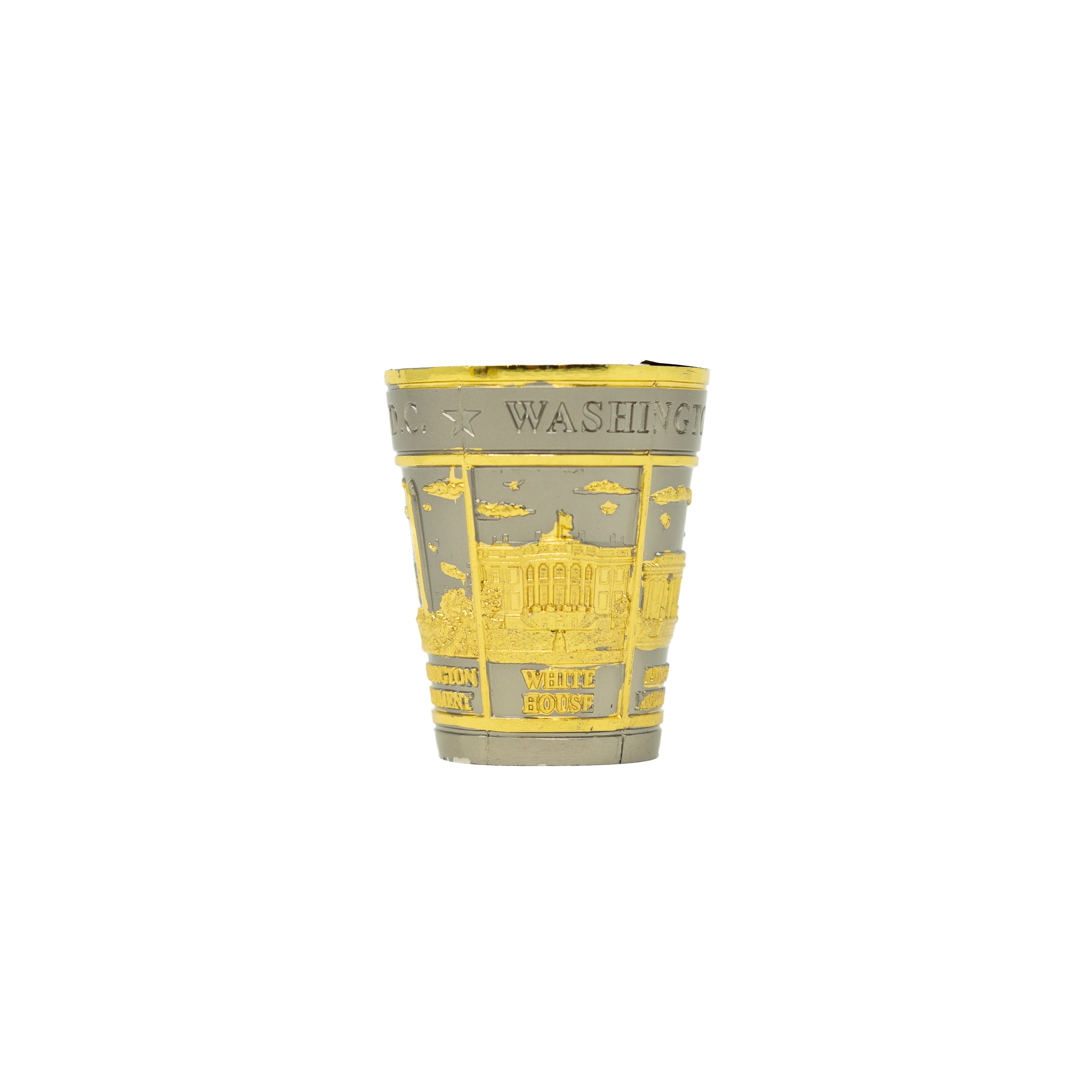 Metal Washington DC Shot Glasses (5 Colors)