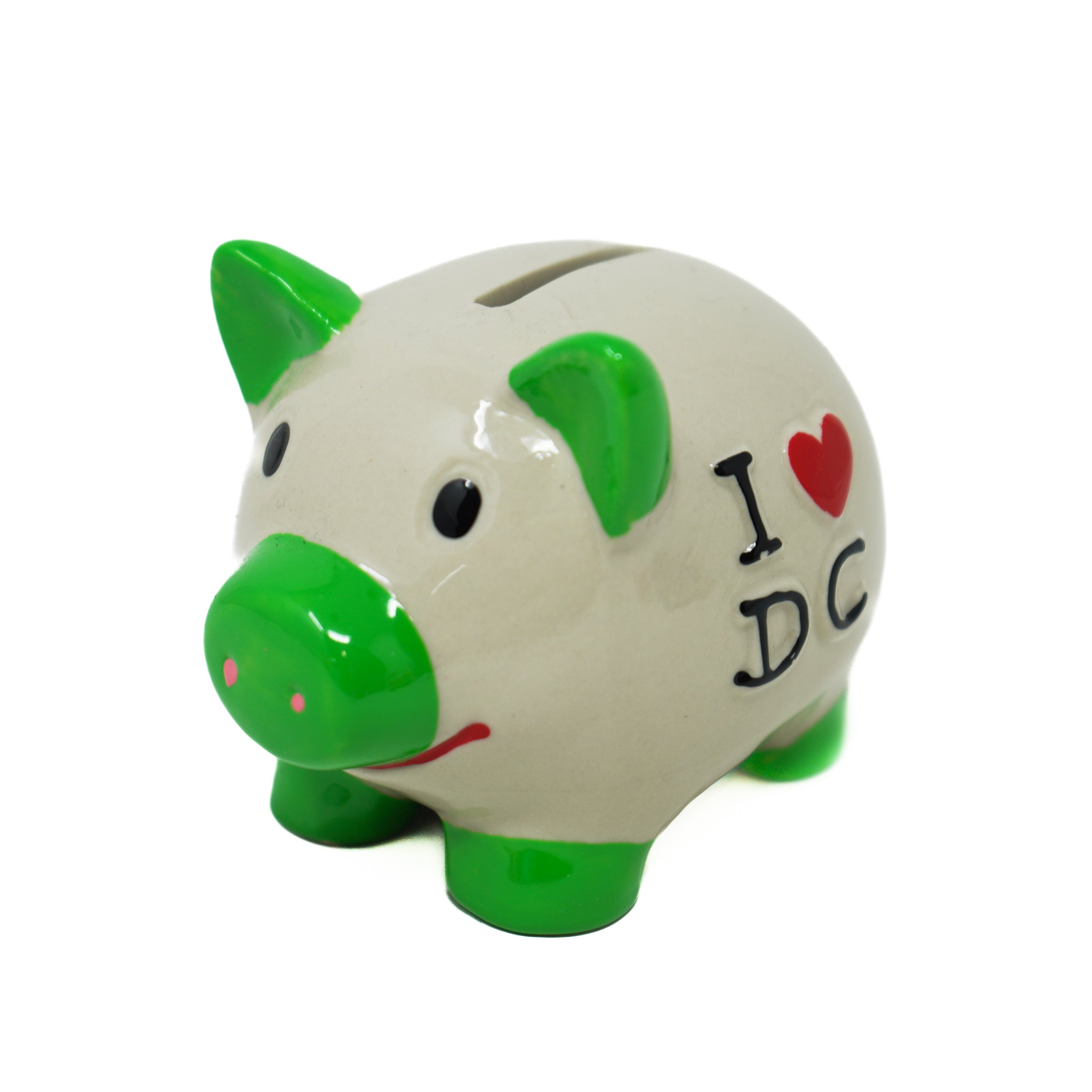 Miniature I ❤️ DC Piggy Bank (3 Colors)