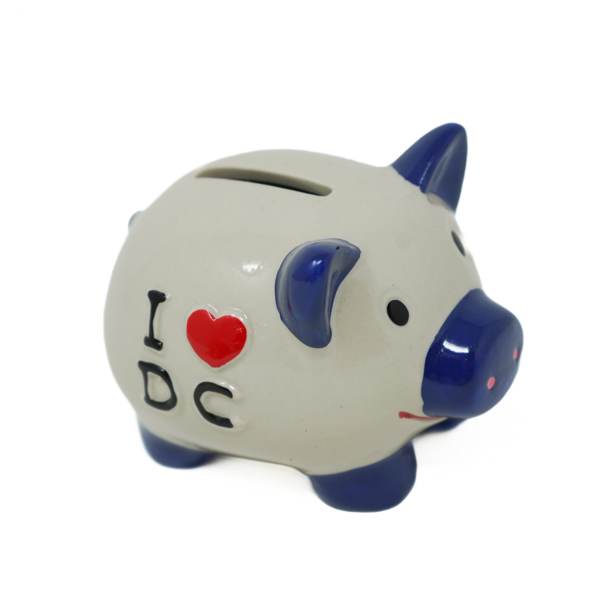 Miniature I ❤️ DC Piggy Bank (3 Colors)
