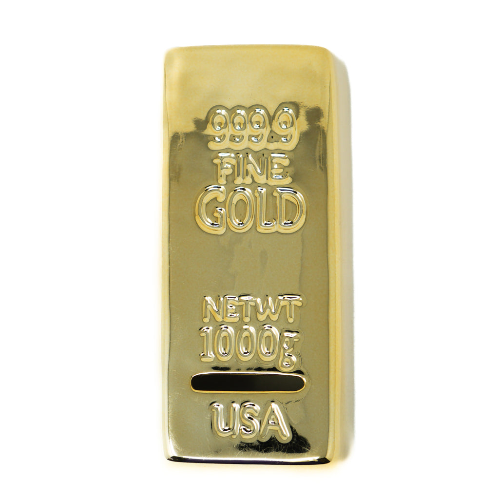 Gold Bar Souvenir Penny Bank