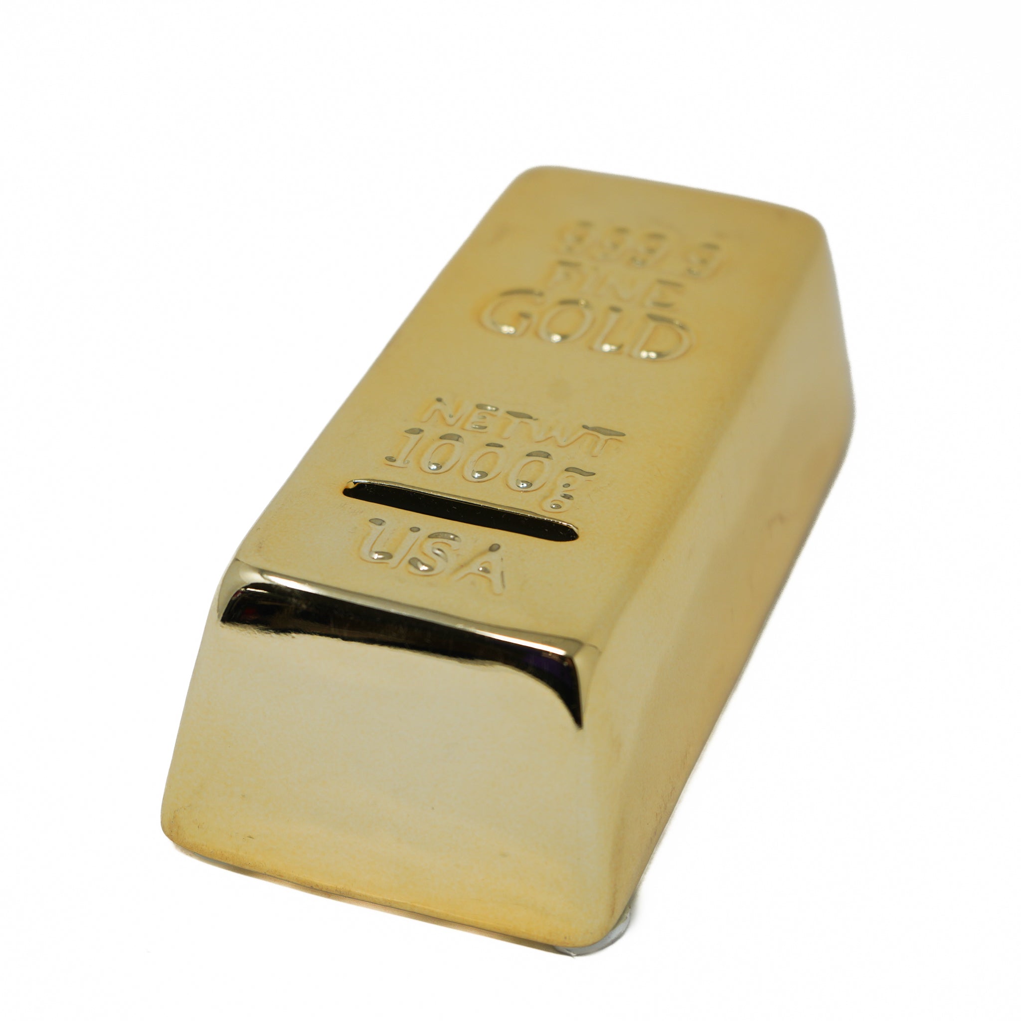 Gold Bar Souvenir Penny Bank
