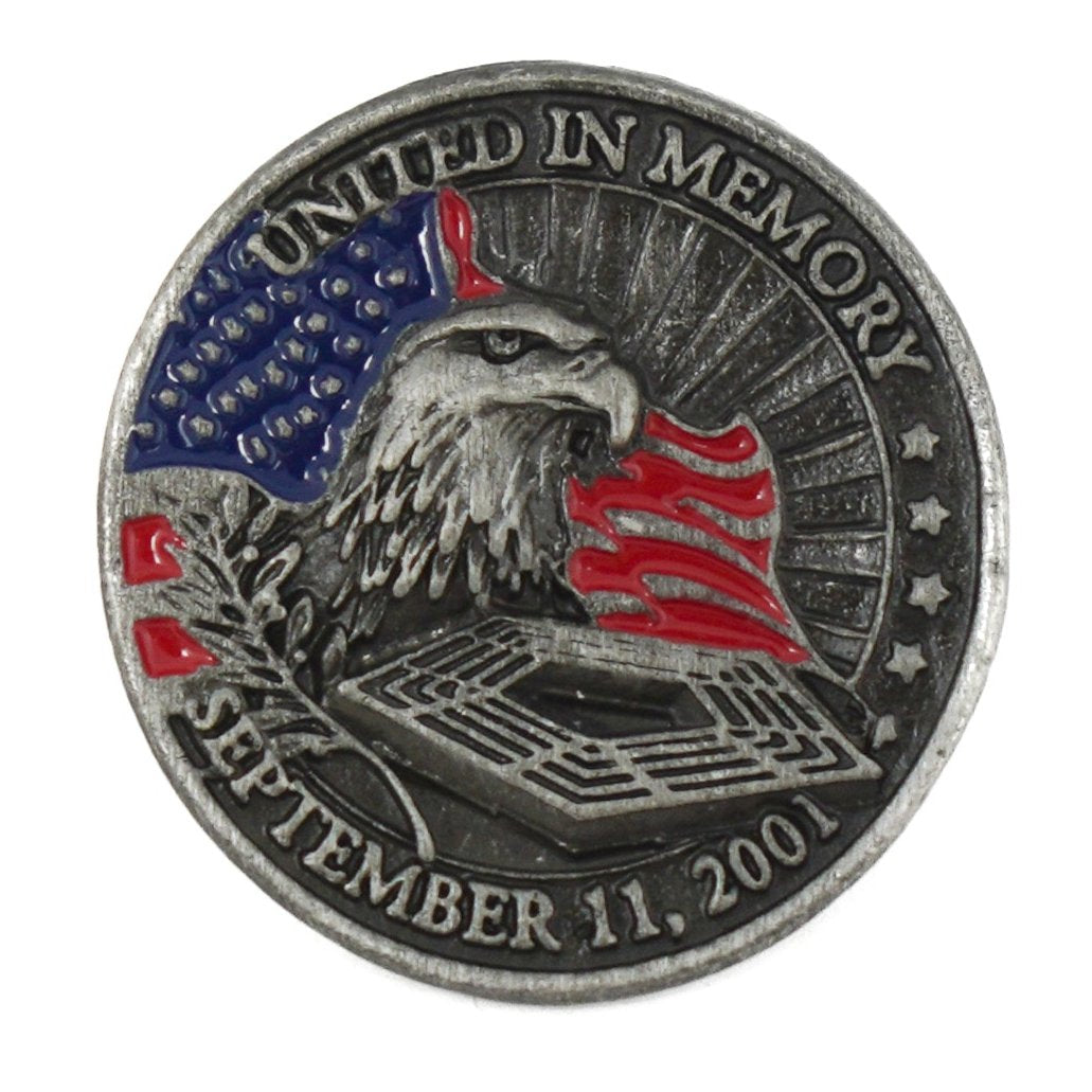September 11 United in Memory Commemorative Lapel Pin
