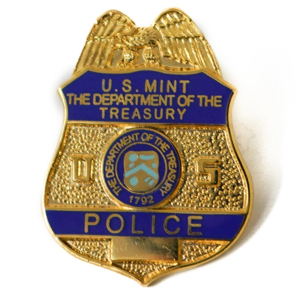 US Department of the Treasury MINT Police Lapel Pin