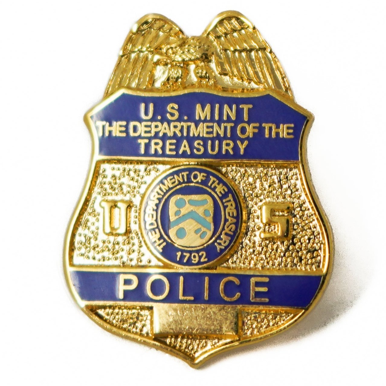 US Department of the Treasury MINT Police Lapel Pin