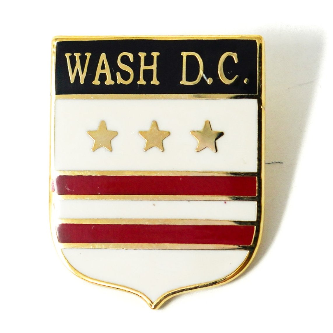 Washington DC Flag Lapel Pin