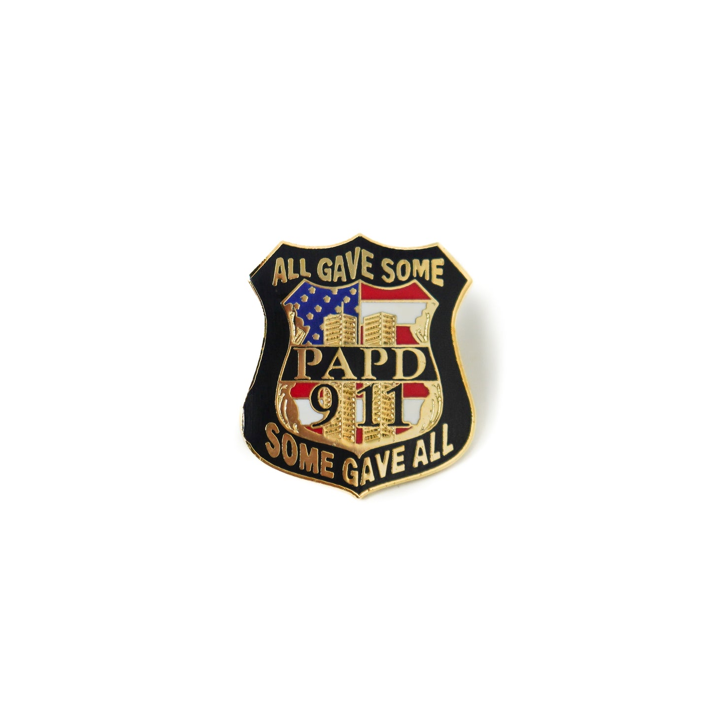9-11 'All Gave Some, Some Gave All' PAPD Commemorative Lapel Pin