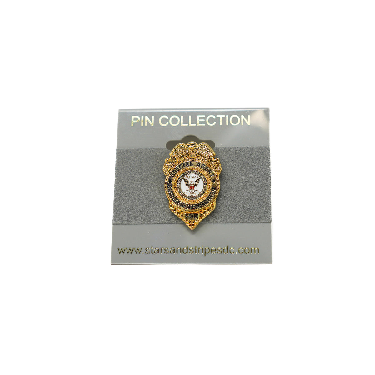 Special Agent Counter Terrorism Lapel Pin – I Love DC Gifts