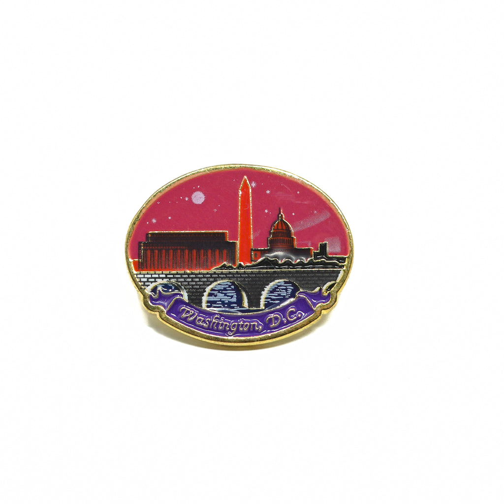 Washington DC Night Lapel Pin