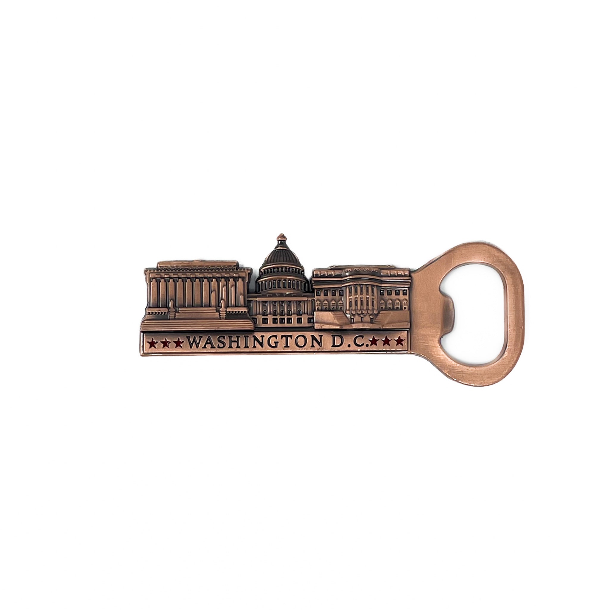 Washington D.C. Monuments Bottle Opener Magnet
