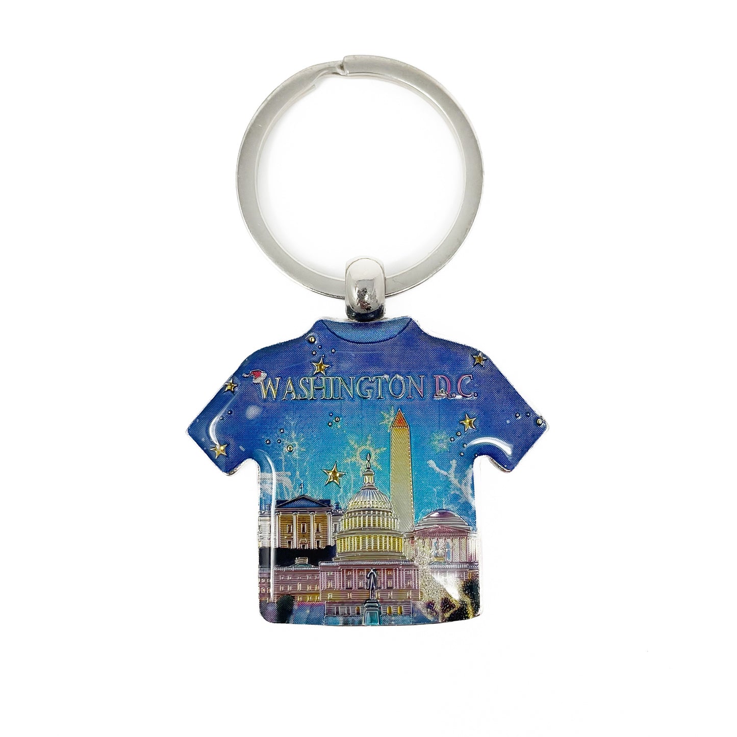 Washington D.C. Shirt Keychain