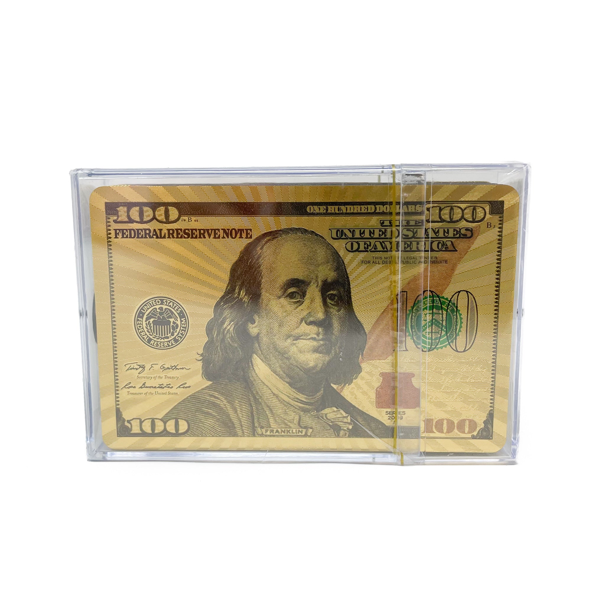 100 Dollar Bill Playing Cards