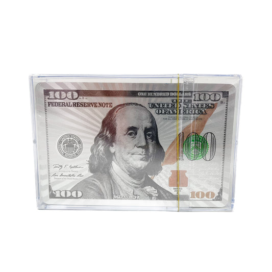 100 Dollar Bill Playing Cards