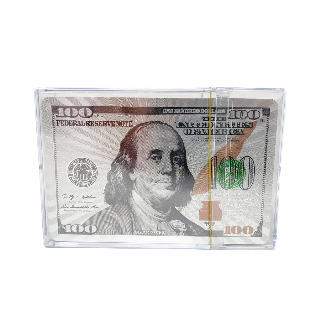 100 Dollar Bill Playing Cards