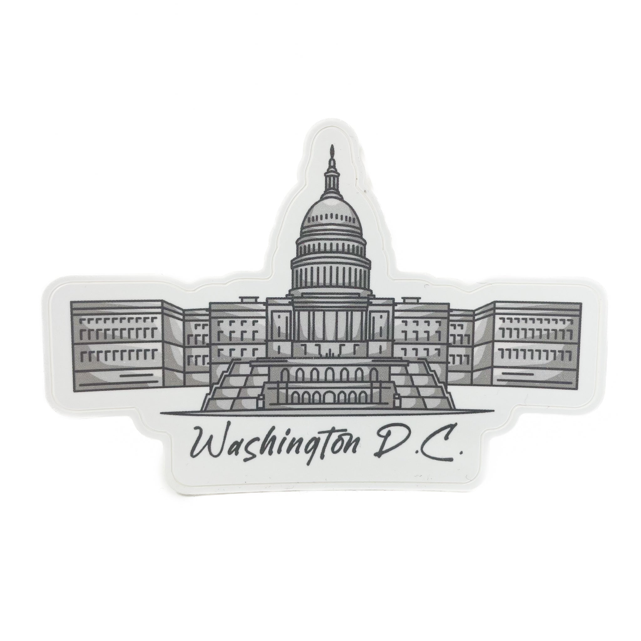 Washington D.C., U.S. Capital Sticker