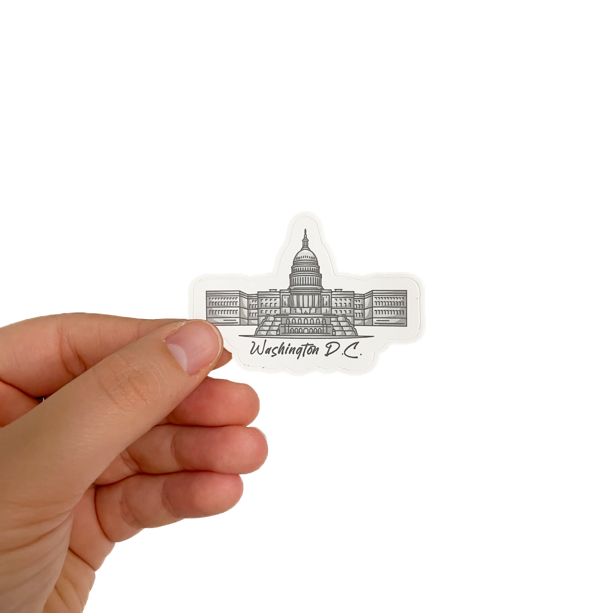 Washington D.C., U.S. Capital Sticker