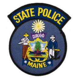 Maine State Police Patch