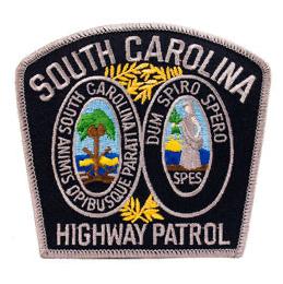 South Carolina Highway Patrol Police Patch