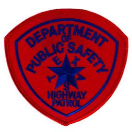 Texas Department of Public Safety Highway Patrol Patch