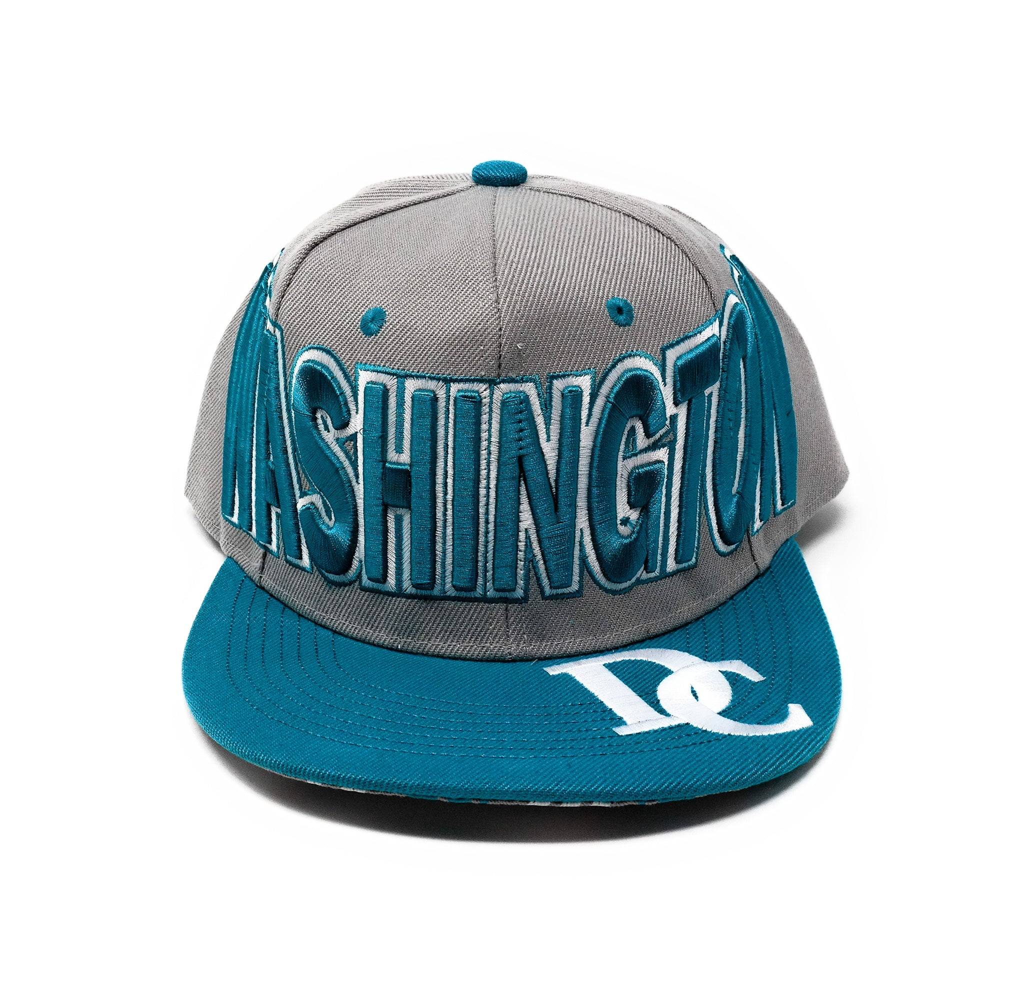 Washington DC Word Art Snapback (Multiple Colors)