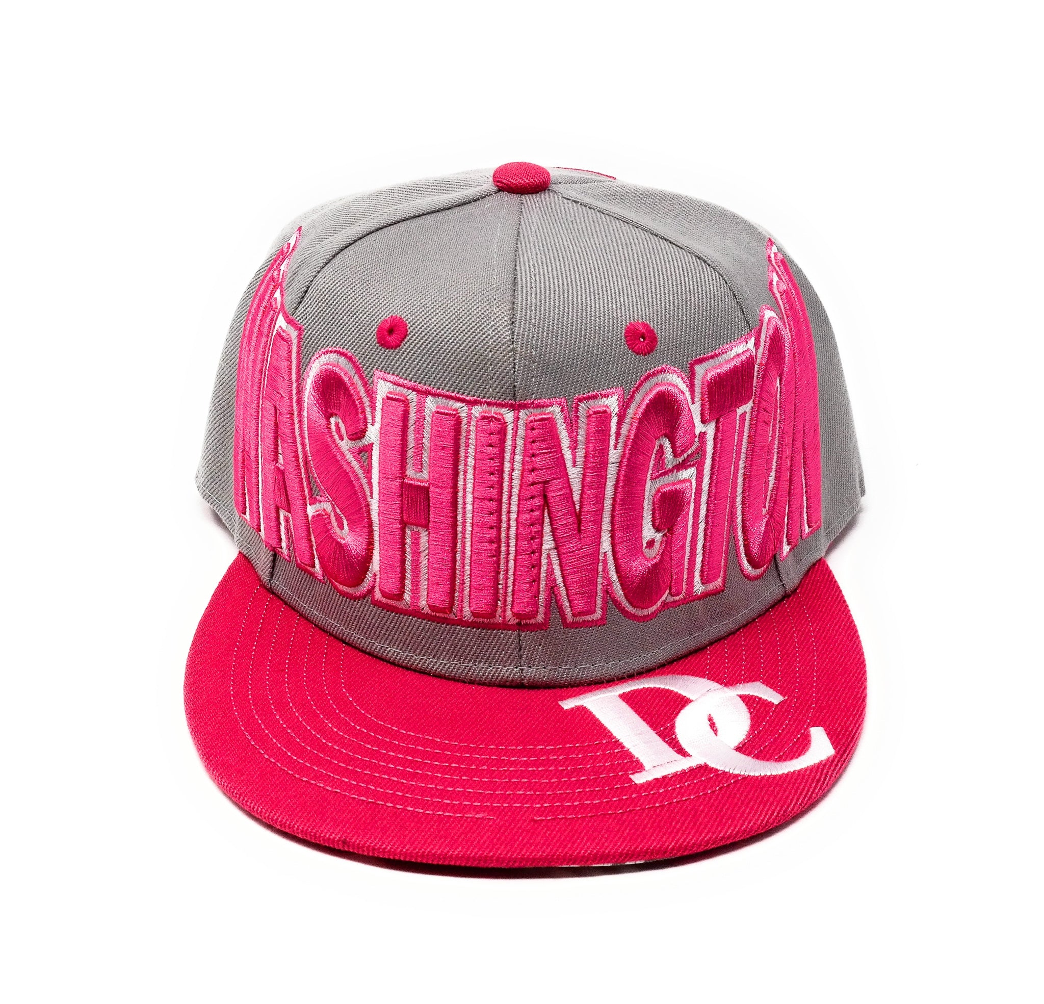 Washington DC Word Art Snapback (Multiple Colors)
