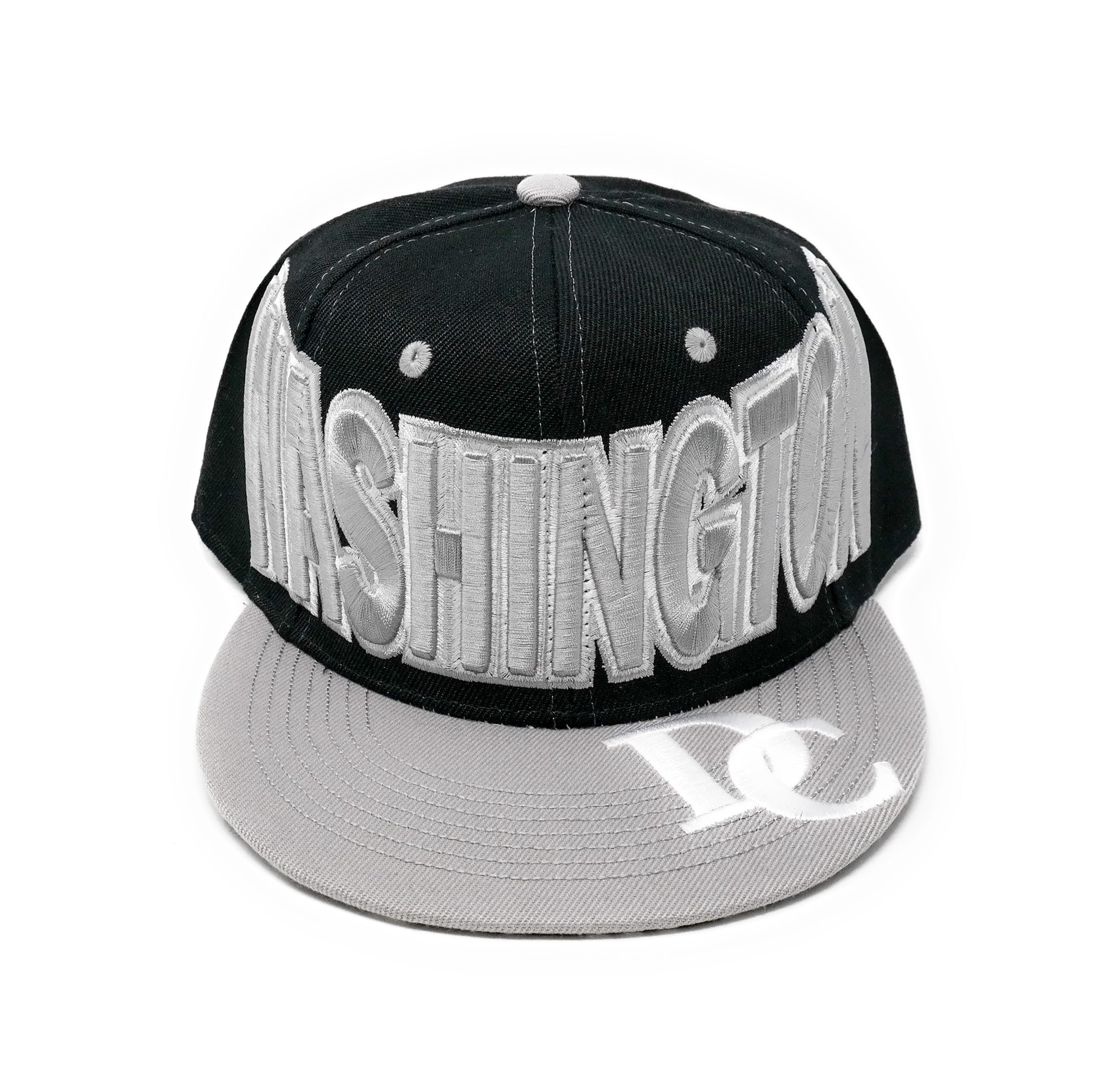 Washington DC Word Art Snapback (Multiple Colors)