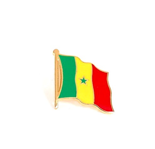 Senagal Flag Lapel Pin