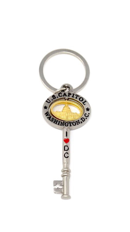 I ❤️ DC Keychain