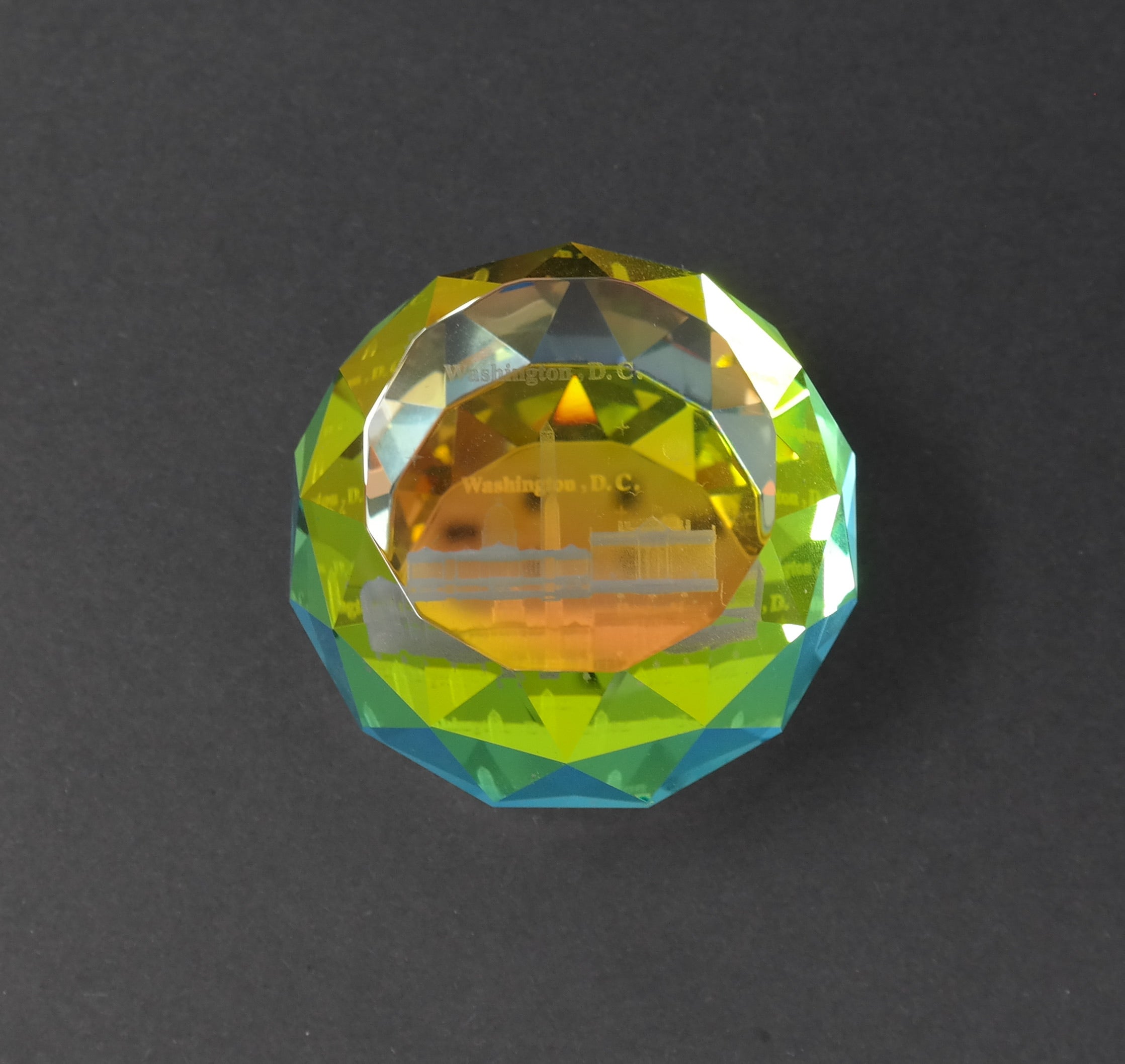 Washington DC Crystal (Rainbow)