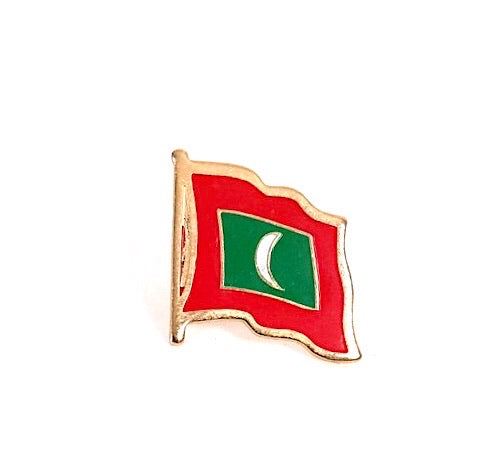 Maldives Flag Lapel Pin