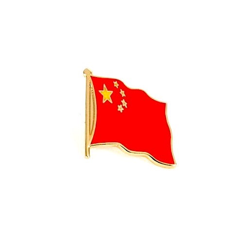China Flag Lapel Pin