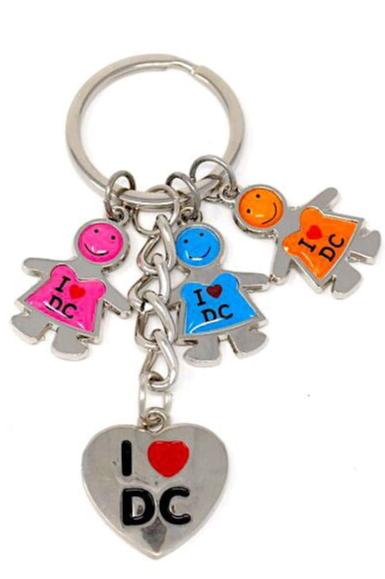 I ❤️ DC Keychains