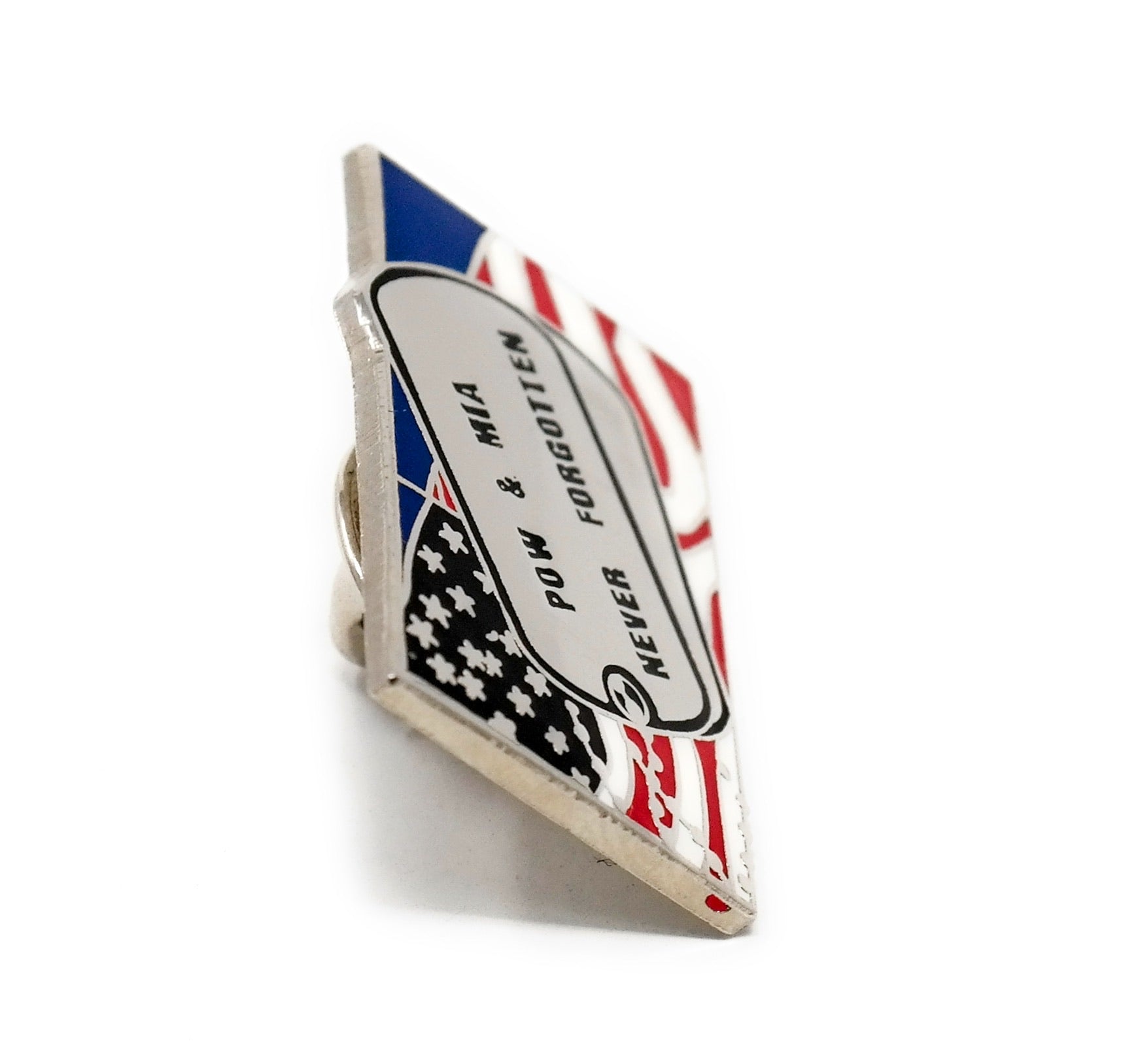 POW MIA   Never Forgotten Collectable Lapel Pin