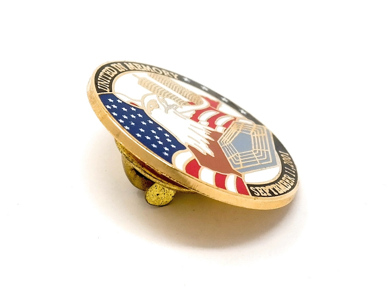 9/11 'United in Memory' Collectable Lapel Pin