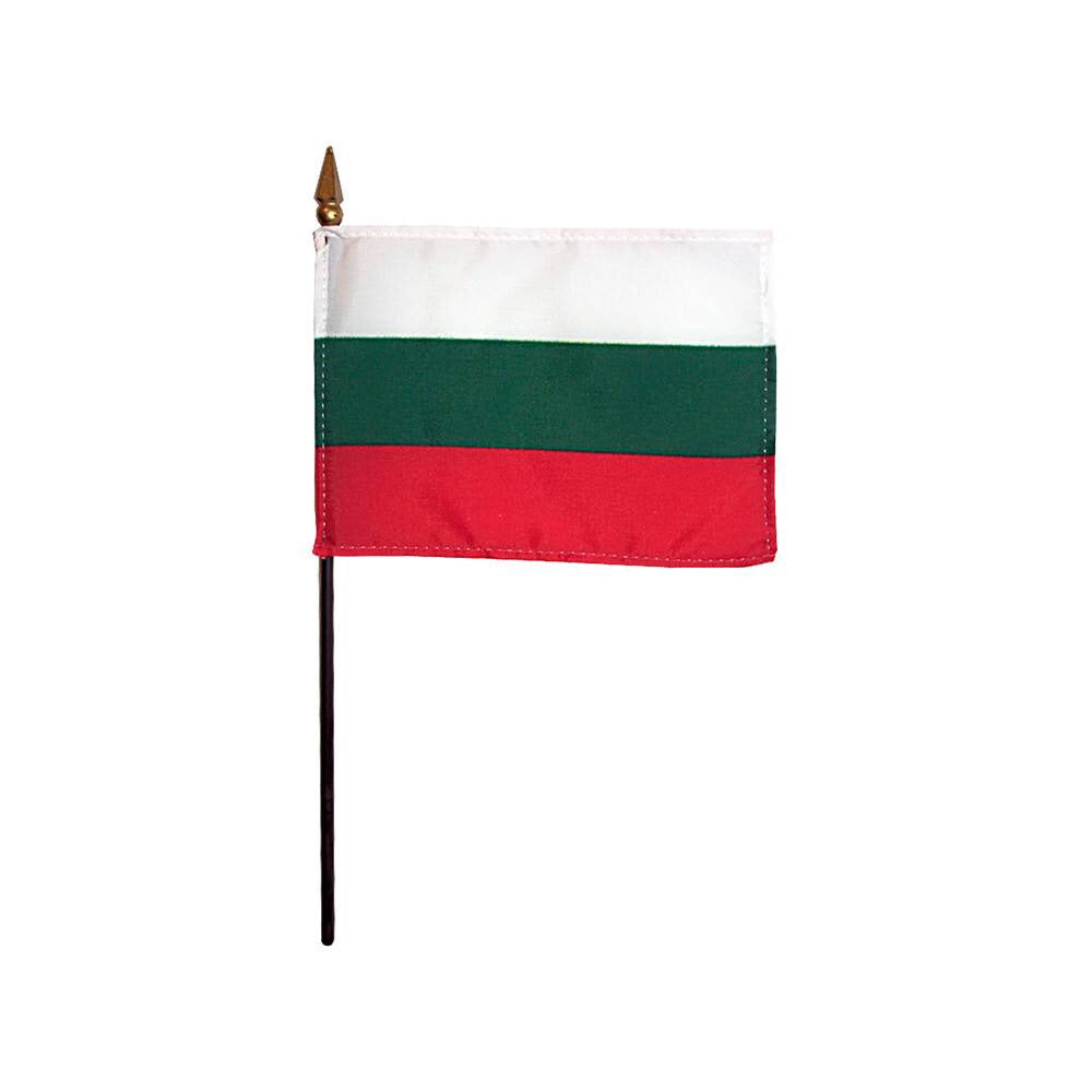 Bulgaria Stick Flag