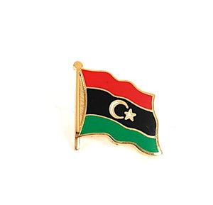 Libya Flag Lapel Pin – I Love DC Gifts